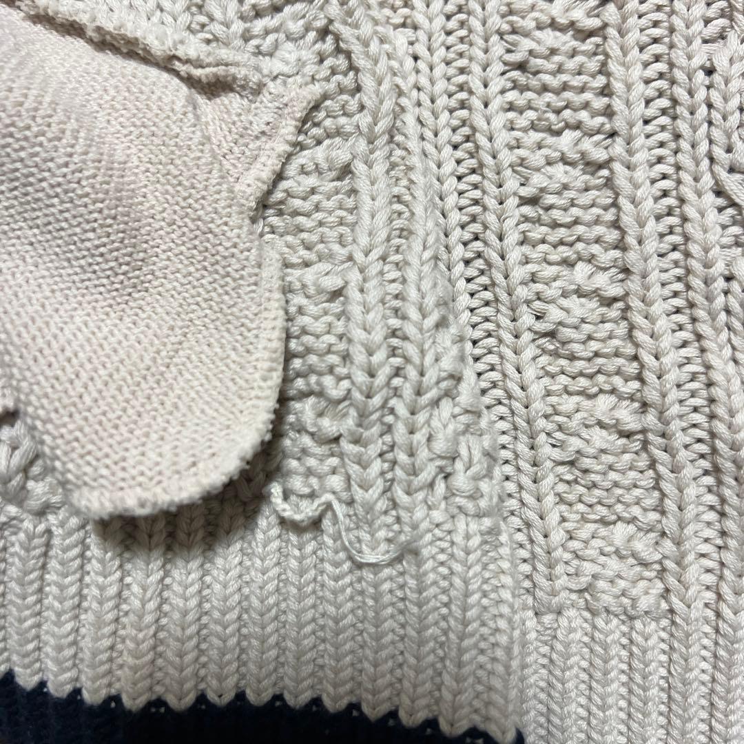 GOOD ENOUGH グッドイナフ 初期 フィッシャーマン ニット パーカー