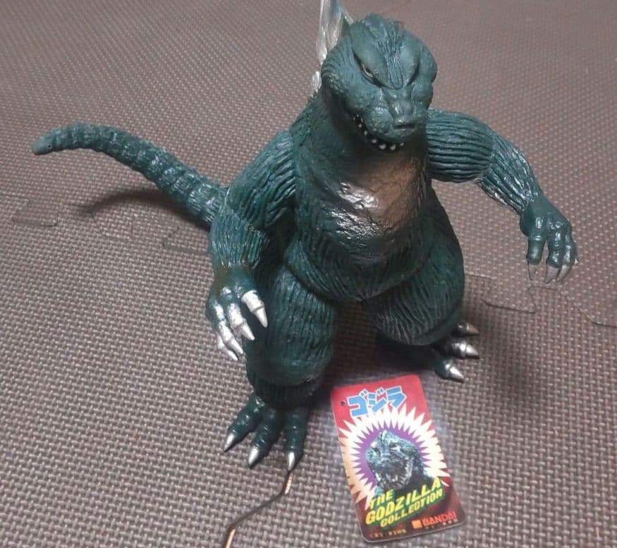 BANDAI ゴジラ 1983 ソフビ キンゴジ タグ有り BANDAI(バンダイ) ゴジラ ソフビフィギュア キンゴジ 1983 日本製