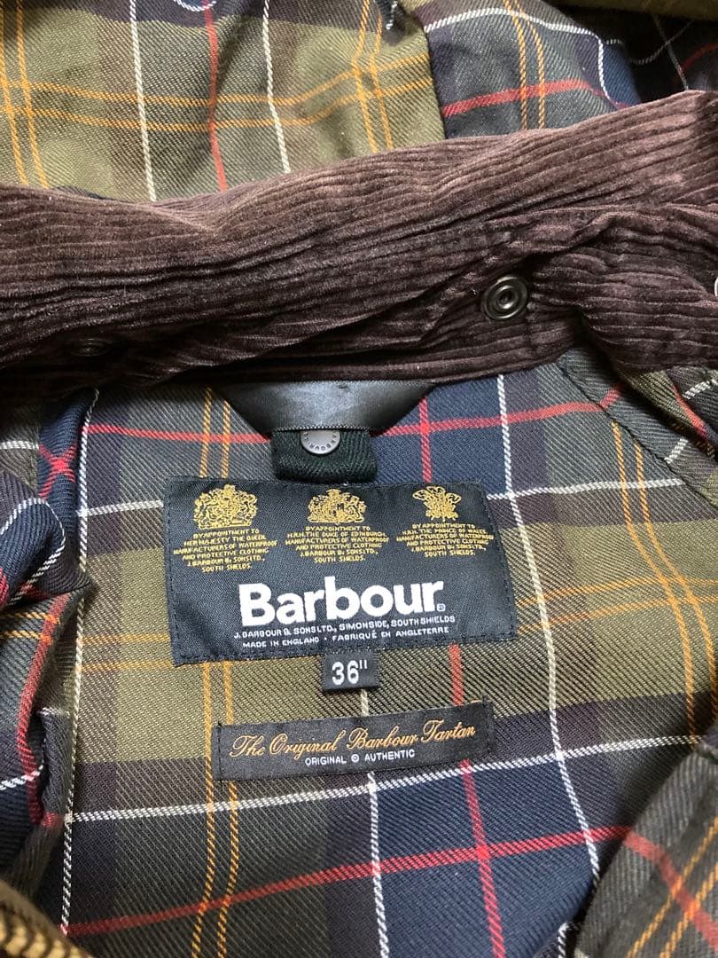 Barbour バブアー ビデイル bedale 初期型復刻 36 セージ - メルカリ