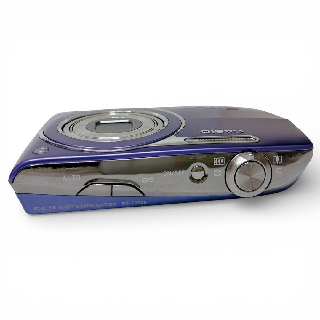 美品 CASIO EXILIM EX-Z200 動作確認済 付属品完備 パープル - メルカリ