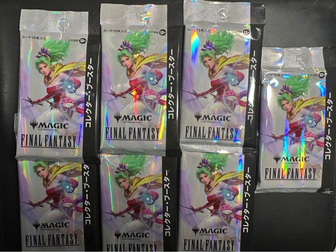 MTG マジック　ザギャザリング　FF コレクターブースター　7パック　日本語 BANDAI（バンダイ） ファイナルファンタジー コレクター・ブースター