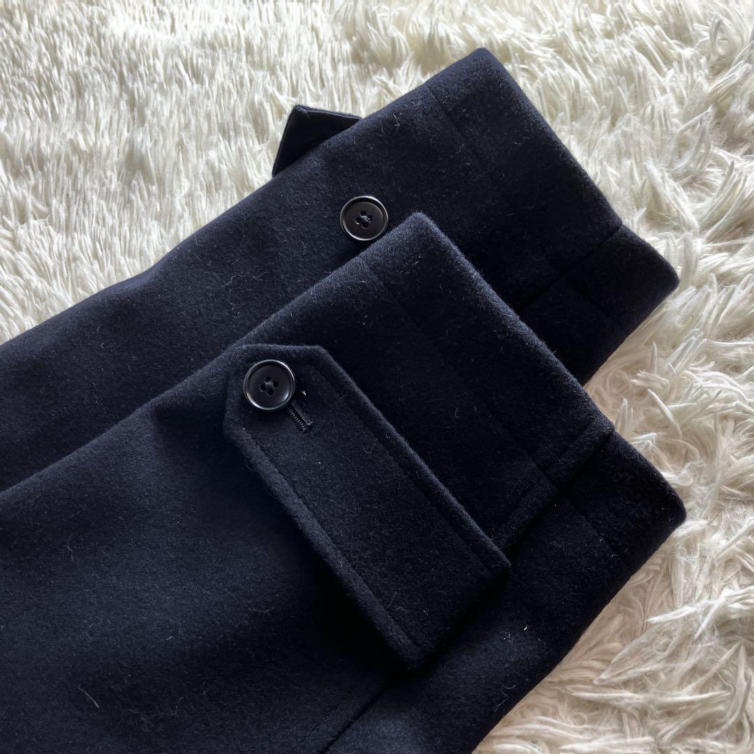 ダニエルクレミュ 良品 日本製 カシミヤ使用 フード脱着 ダッフル