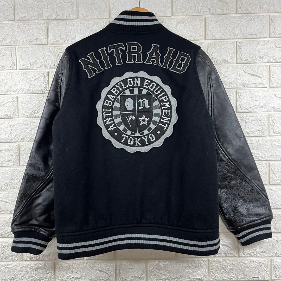 当時物 nitraid ナイトレイド スタジャン M山本KID着用 ニトロ - メルカリ