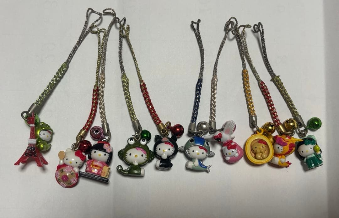 ご当地キティ根付け10点 - メルカリ