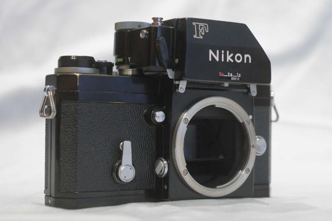 ニコンF黒 フォトミックFTN 露出計良好 アイレベルファインダーの