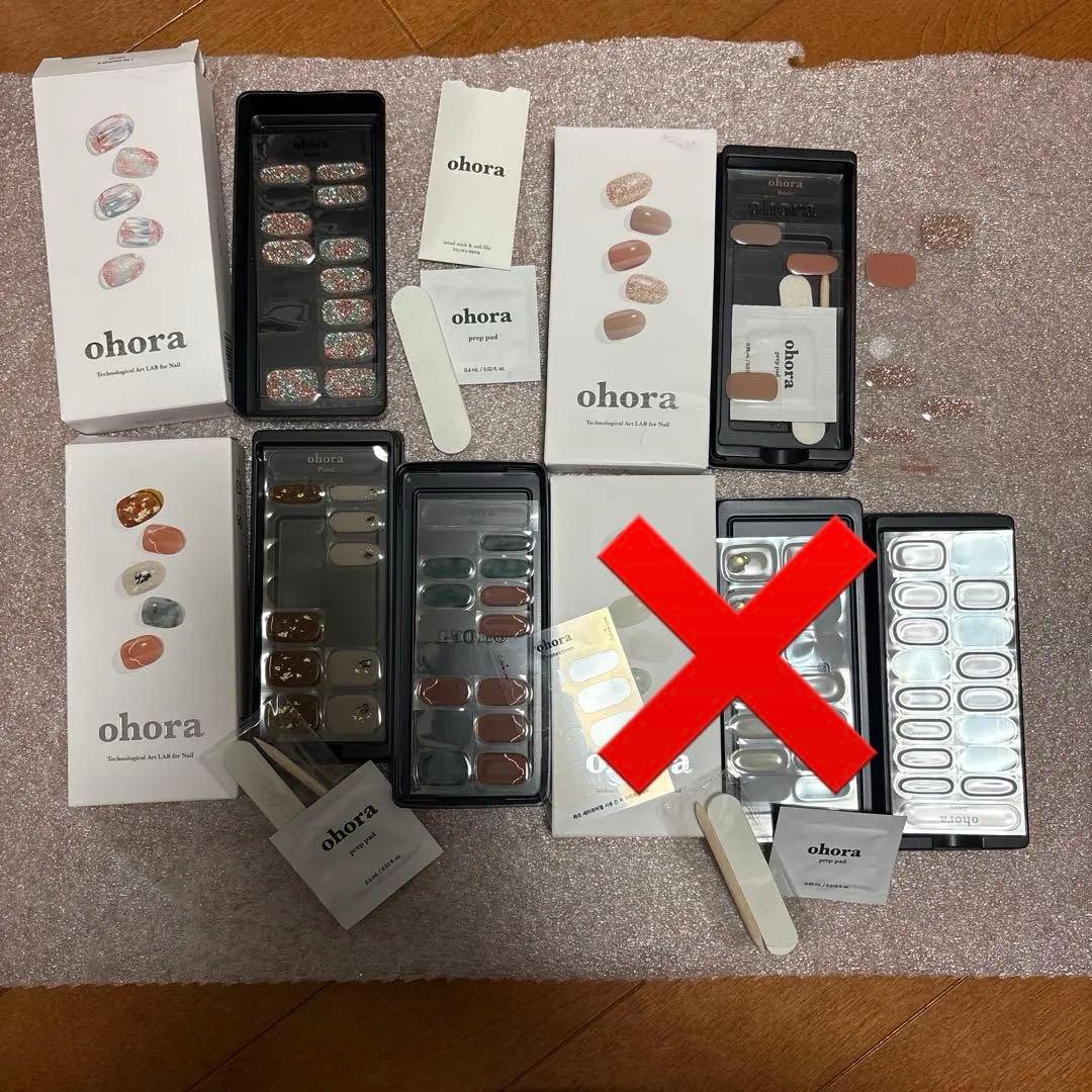 ohora ジェルネイルシールセット - メルカリ
