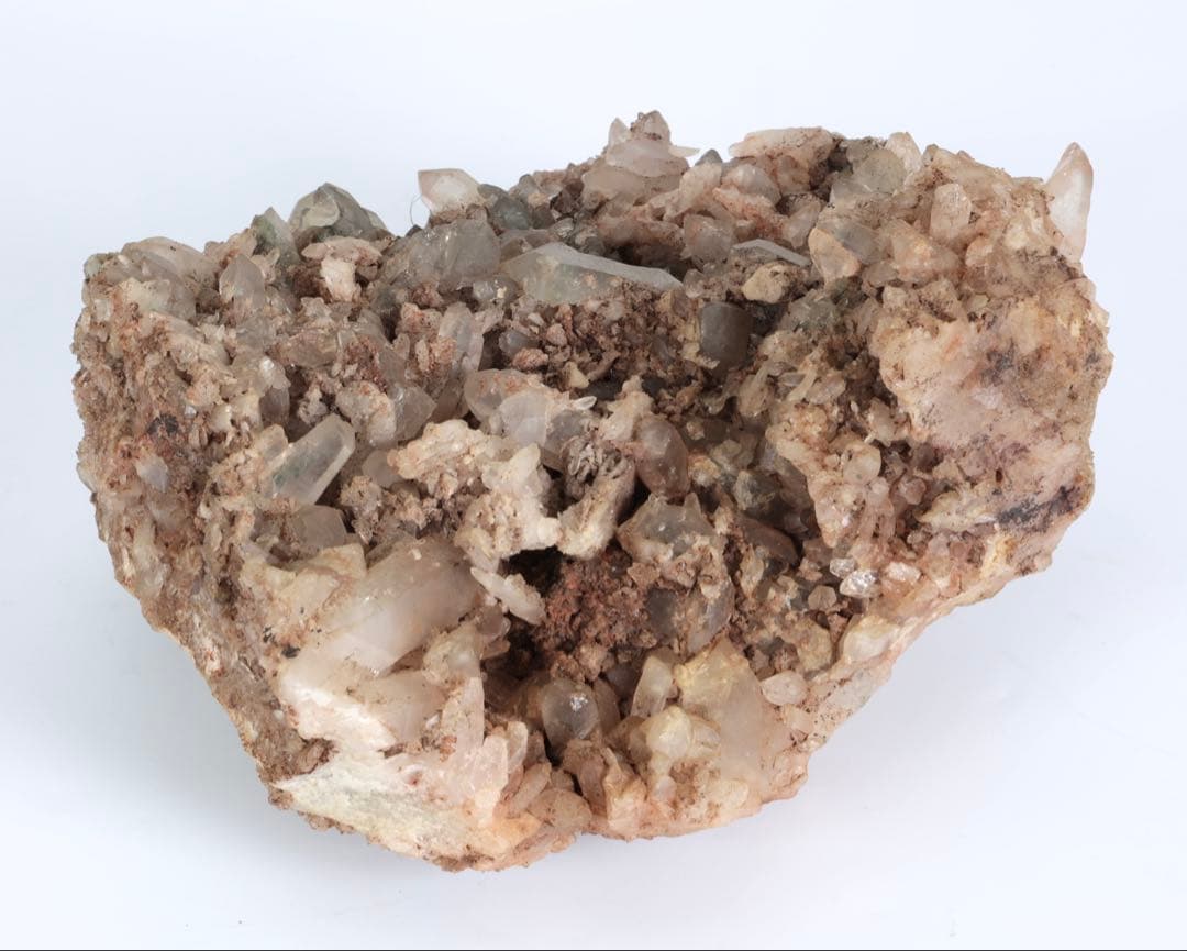 マニカラン産 ピンククラスター ヒマラヤ水晶 7.5kg 鑑賞石 天然石 原石