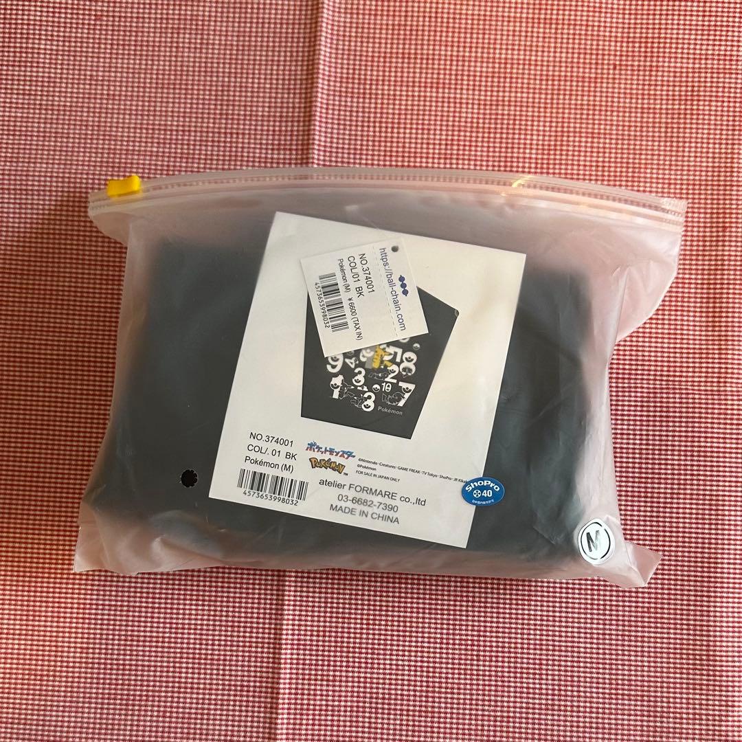 ボールアンドチェーン　ポケモンコラボ　ピカチュウ　ブラック　M Ball&Chainのショッピングバッグにポケモンデザインが登場