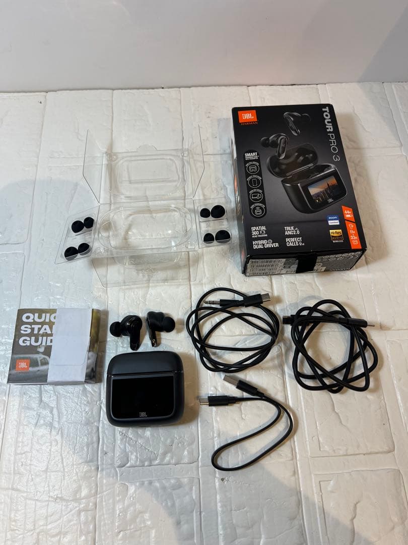 JBL JBLTOURPRO3BLK ワイヤレスイヤホン 黒 JBL 完全ワイヤレスイヤホン JBL TOUR PRO3 ブラック JBLTOURPRO3BLK