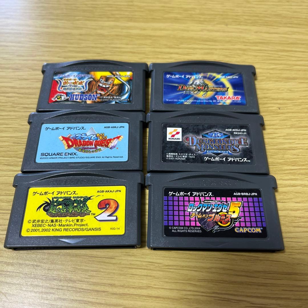 ゲームボーイアドバンス ソフト6本セット - メルカリ
