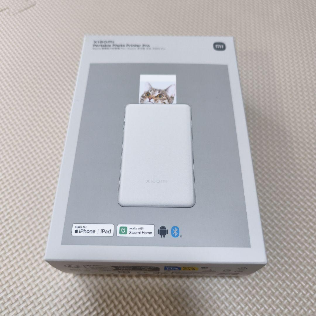 xiaomi ポータブルフォトプリンターpro シャオミ、「ポータブルフォトプリンター Pro」とスピーカー「サウンド
