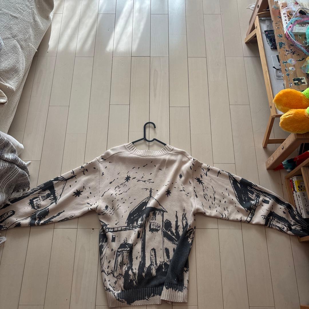 ANTIMID PIGMENT LOGO ZIP HOODIE antimid ニットセーター 値下げ可能です