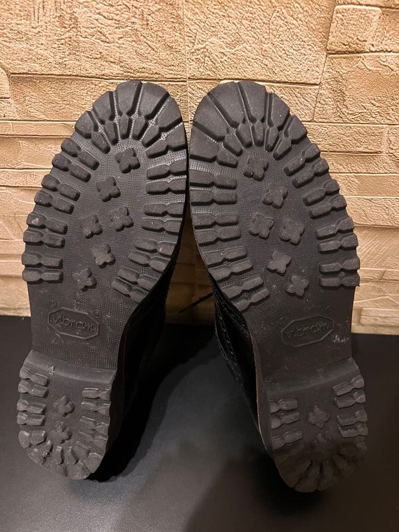 美品』ファビオルスコーニ レースアップ 黒 ローファー チャーチ