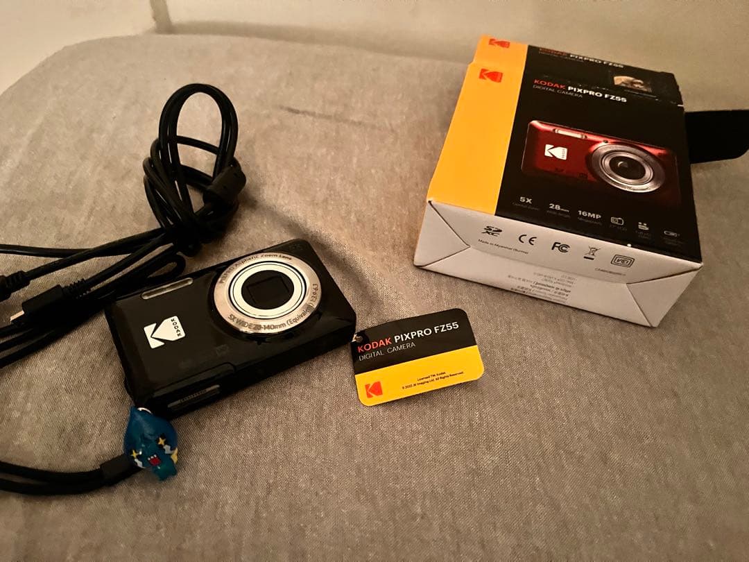 保証書、SDカード、付属品付き】KODAK PIXPRO FZ55