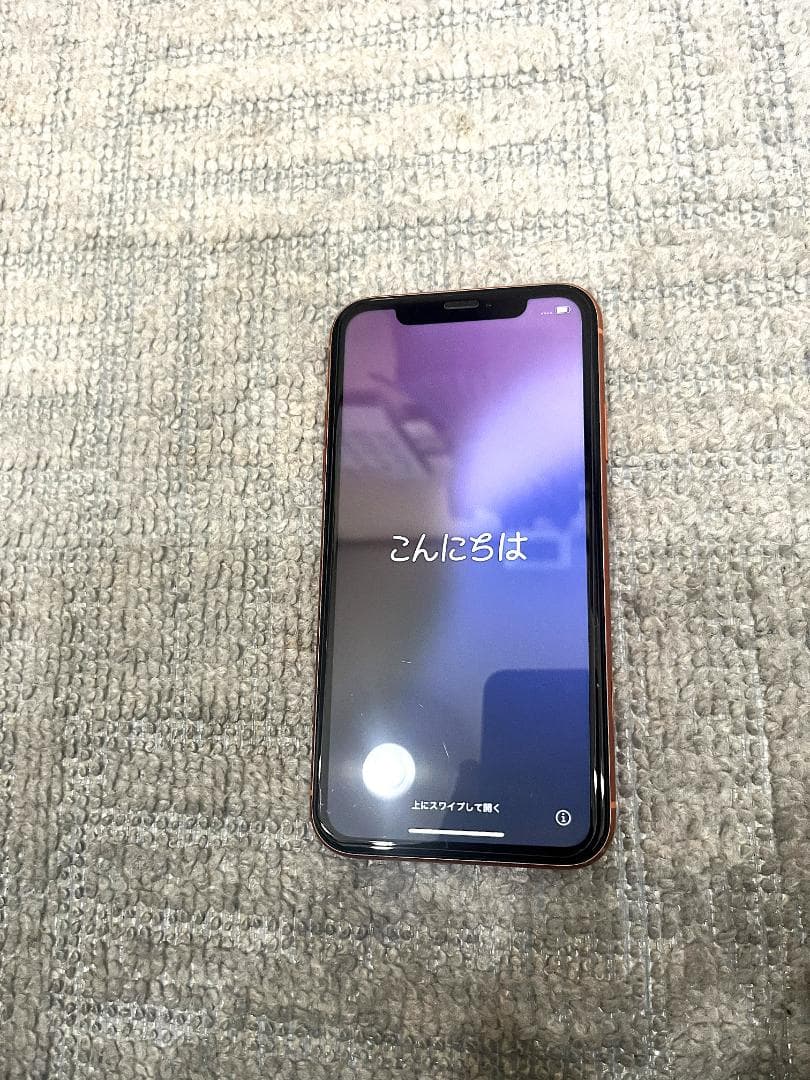 iPhoneXR スマートフォン本体　128GB　オレンジ　美品 ムスビー｜303021U【超美品】iPhoneXR 128GB(オレンジ)SIMフリー版