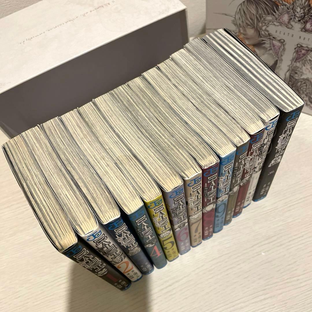 DEATH NOTE デスノート 全巻セット 指人形5体・ジオラマシート付