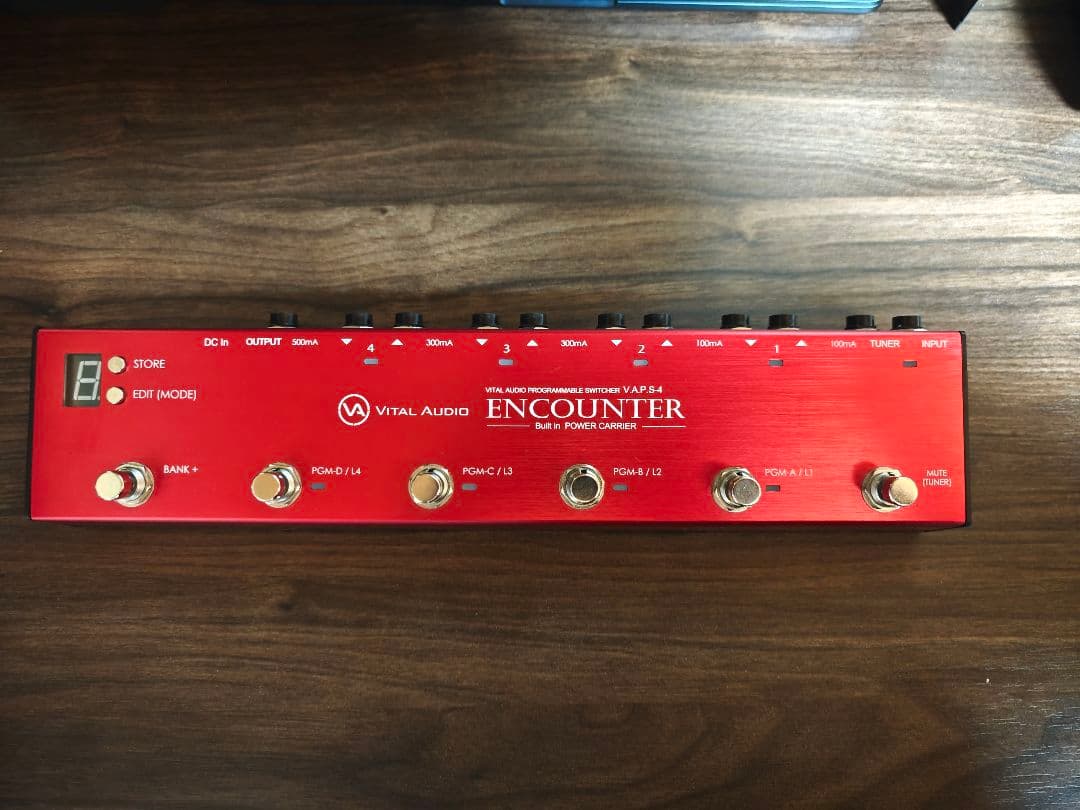 [AYAN様]VITALAudioENCOUNTER パワーサプライ&スイッチャ VitalAudio】ACアウトレットを装備したよりパワフルなエフェクター用