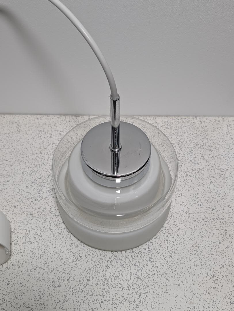 OLD コンビ ガラス シェード ペンダントランプ ミッドセンチュリー