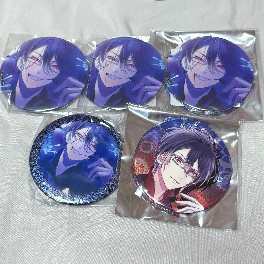 缶バッジ ホロ DIABOLIK LOVERS ディアラバ 逆巻レイジ レ