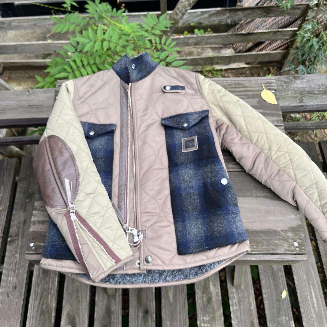 max fritz femme マックスフリッツ マルチボアキルトジャケット40