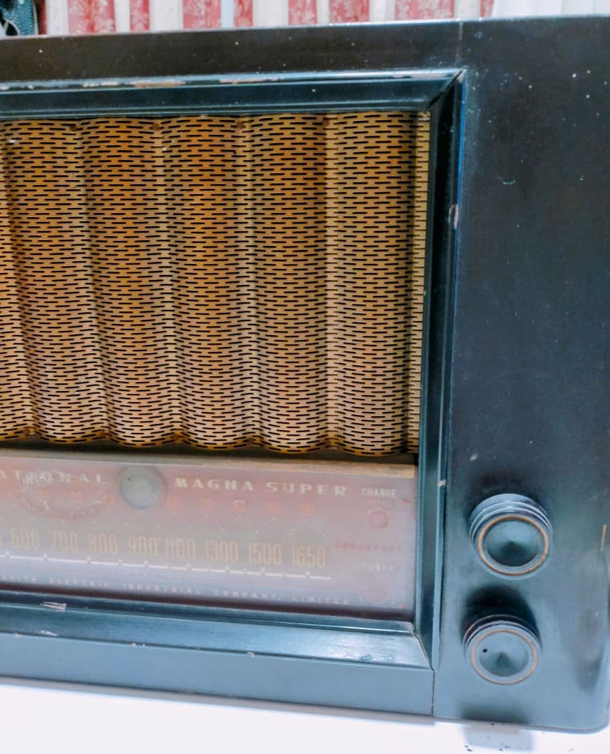 希少 ナショナル 真空管ラジオMAGNA SUPER BX-210 昭和レトロ - メルカリ