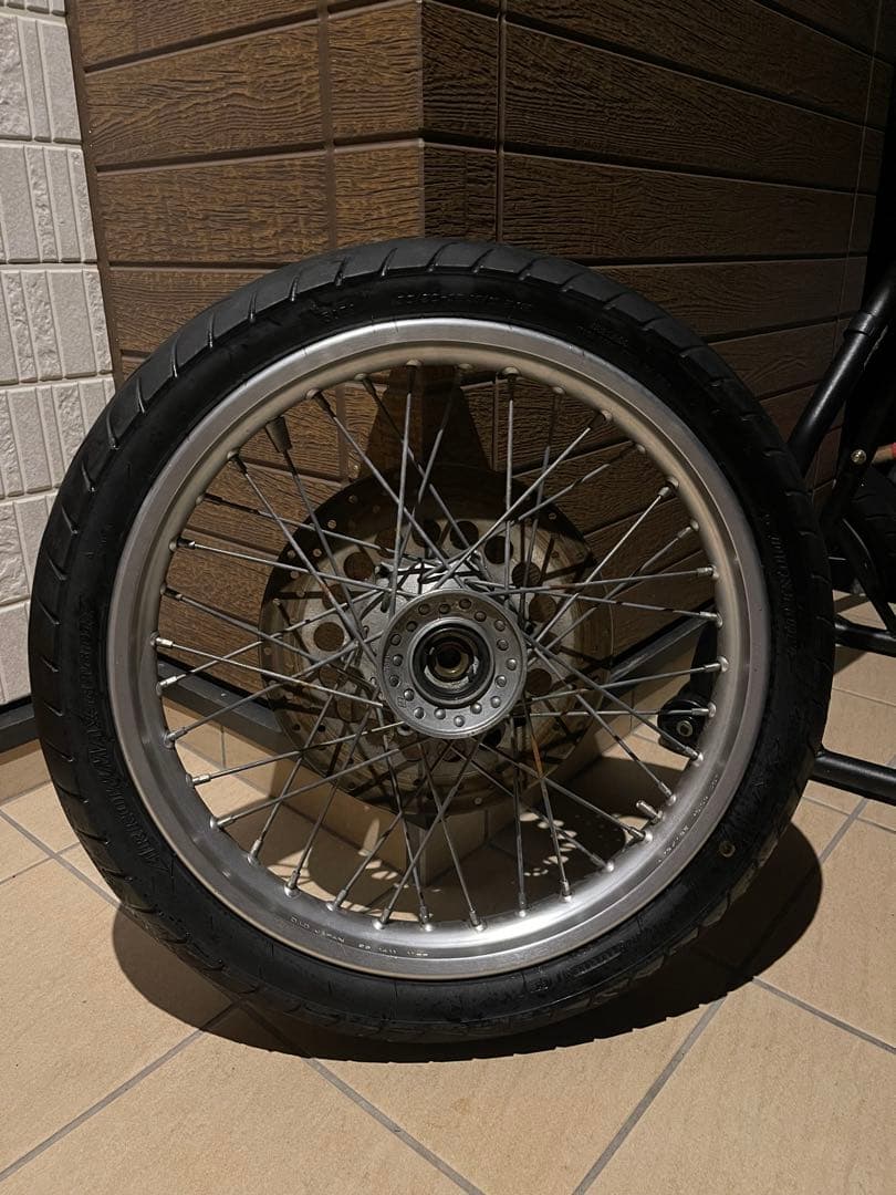 SR400 4型　フロントホイール YAMAHA（ヤマハ） SR用19インチ フロント ホイールKIT アルミHリム