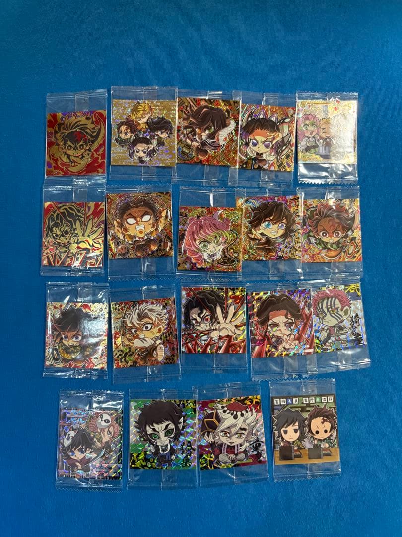 鬼滅の刃　ウエハース　シール　冨岡義勇　時透無一郎　胡蝶しのぶ　シークレット 鬼滅の刃：カード付きウエハース第6弾 冨岡義勇、胡蝶しのぶ 時透無