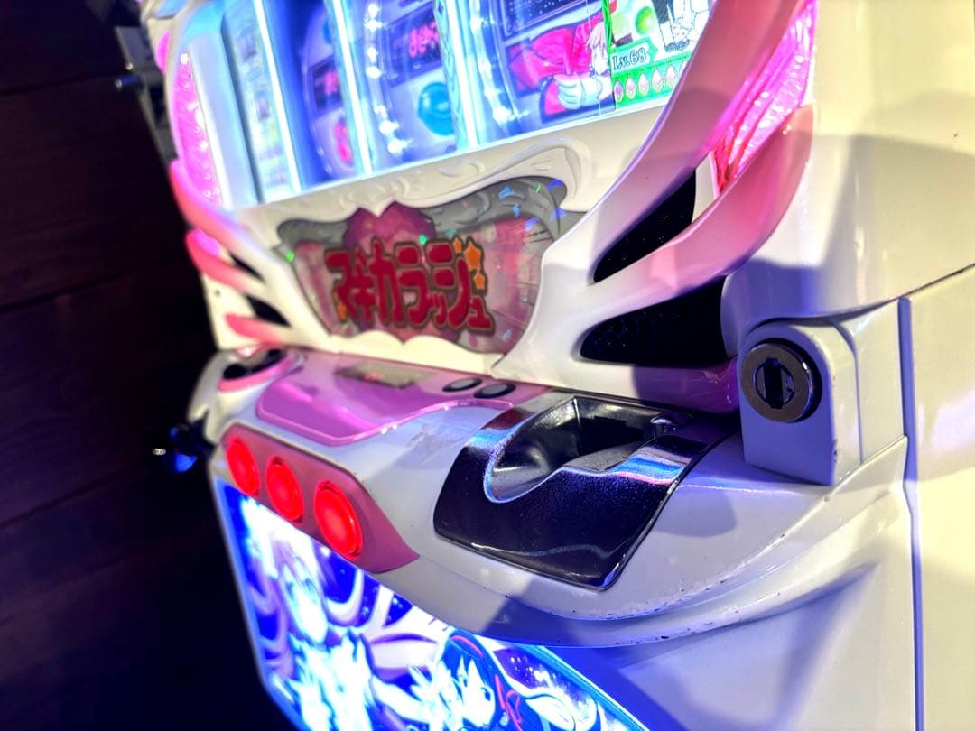 まどマギ初代 スロット アルティメットパネル 実機 コイン不要機付