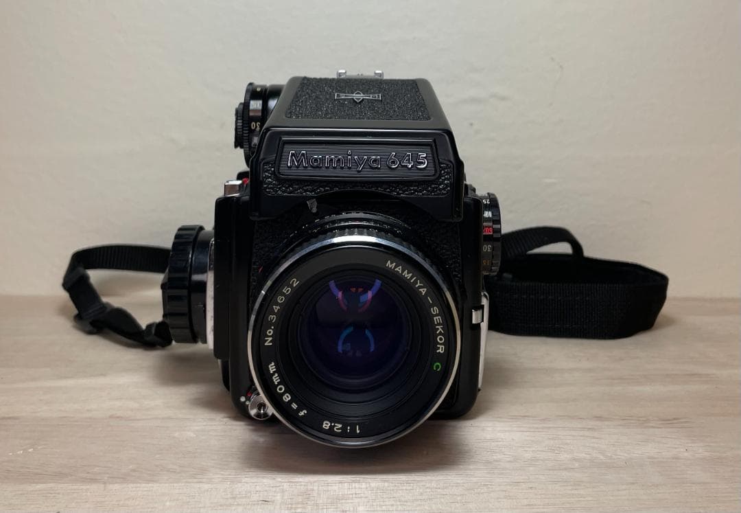 Mamiya M645 sekor c 80mm 1:2.8 フィルムカメラ EXC+++!!】Mamiya M645 1000S Film Camera w/ sekor C 80mm f/2.8 N
