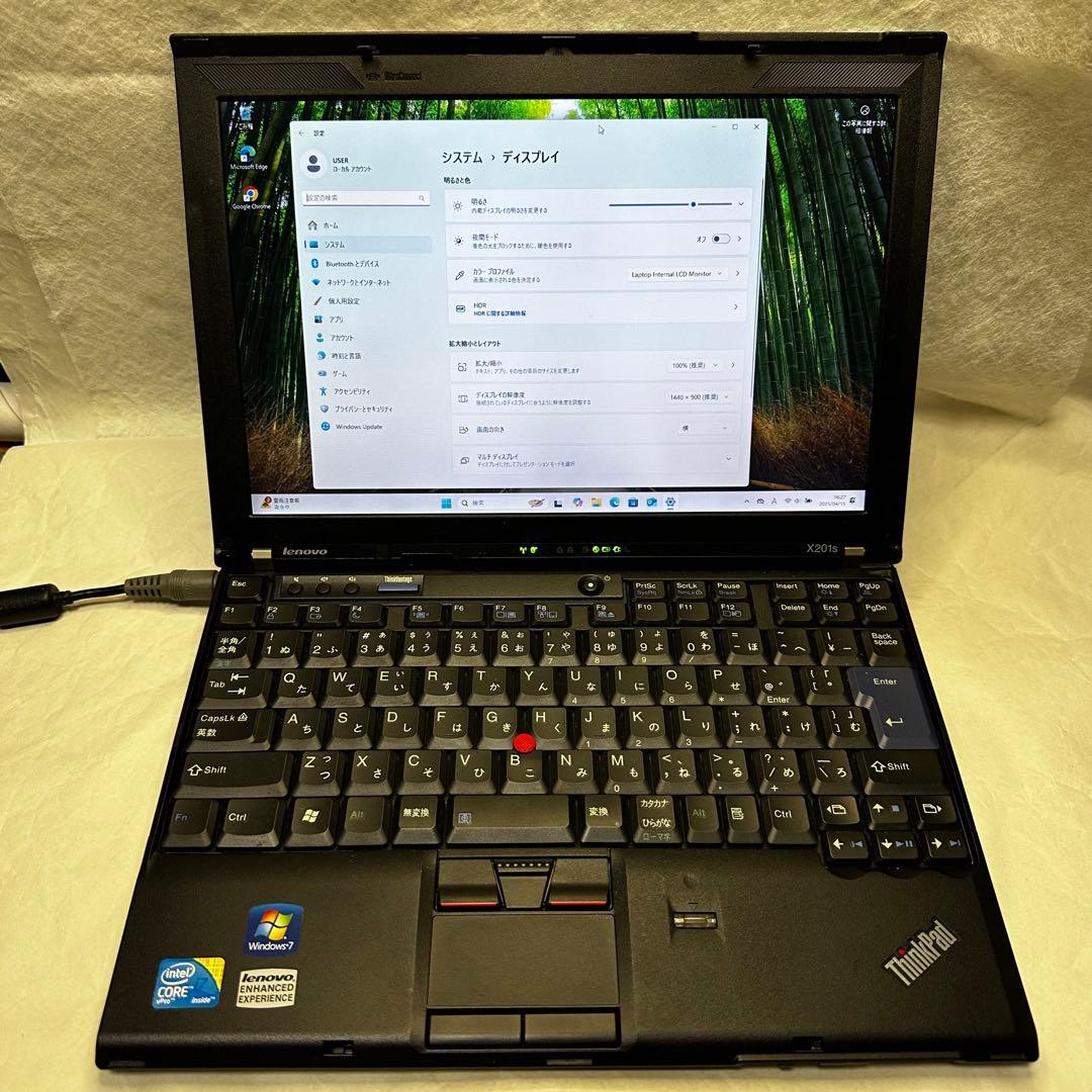 ThinkPad X201s core-i7 WXGA+ Windows11