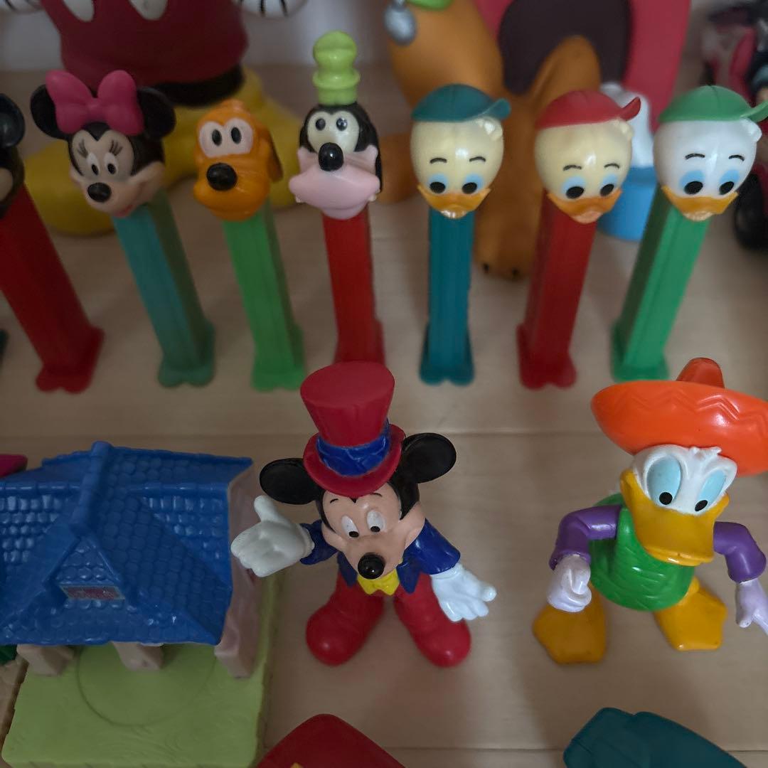 値下げ ディズニー フィギュア ペッツ ソフビ レトロ おもちゃ 玩具