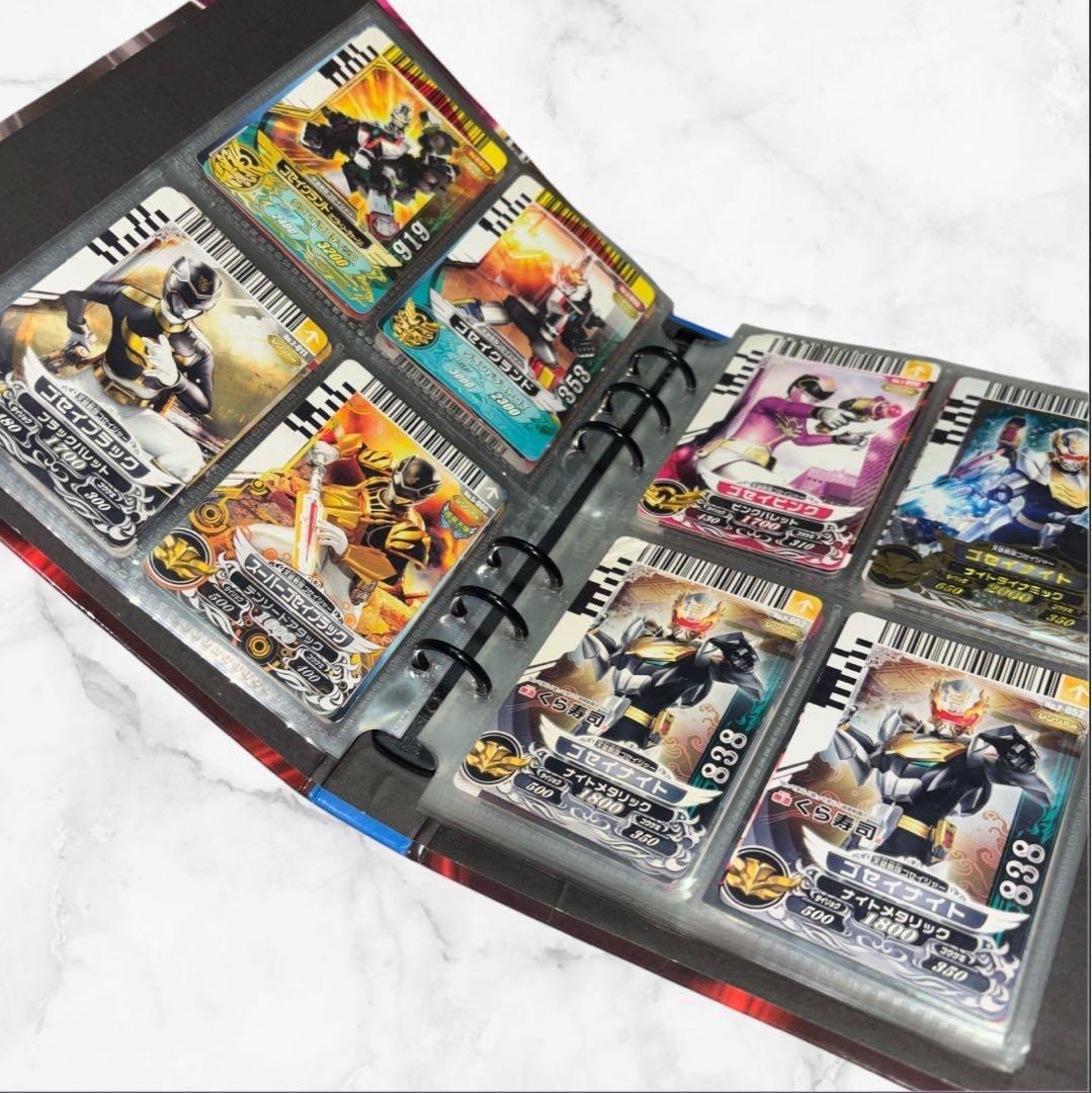 トレーディングカード+バインダー❤ゲームカード ヒーロー戦隊 仮面