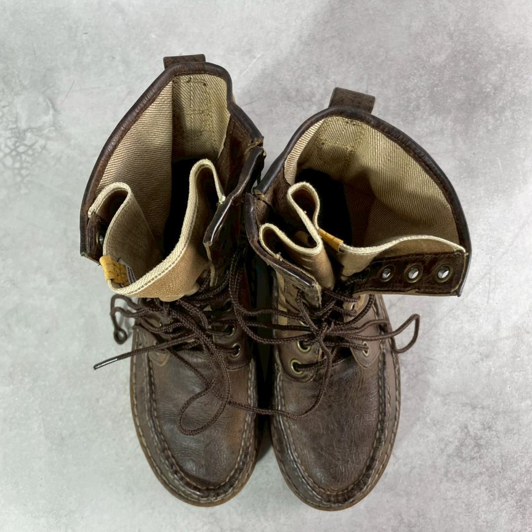 希少 visvim GRIZZLY BOOTS グリズリーブーツ 茶色 US8 - メルカリ