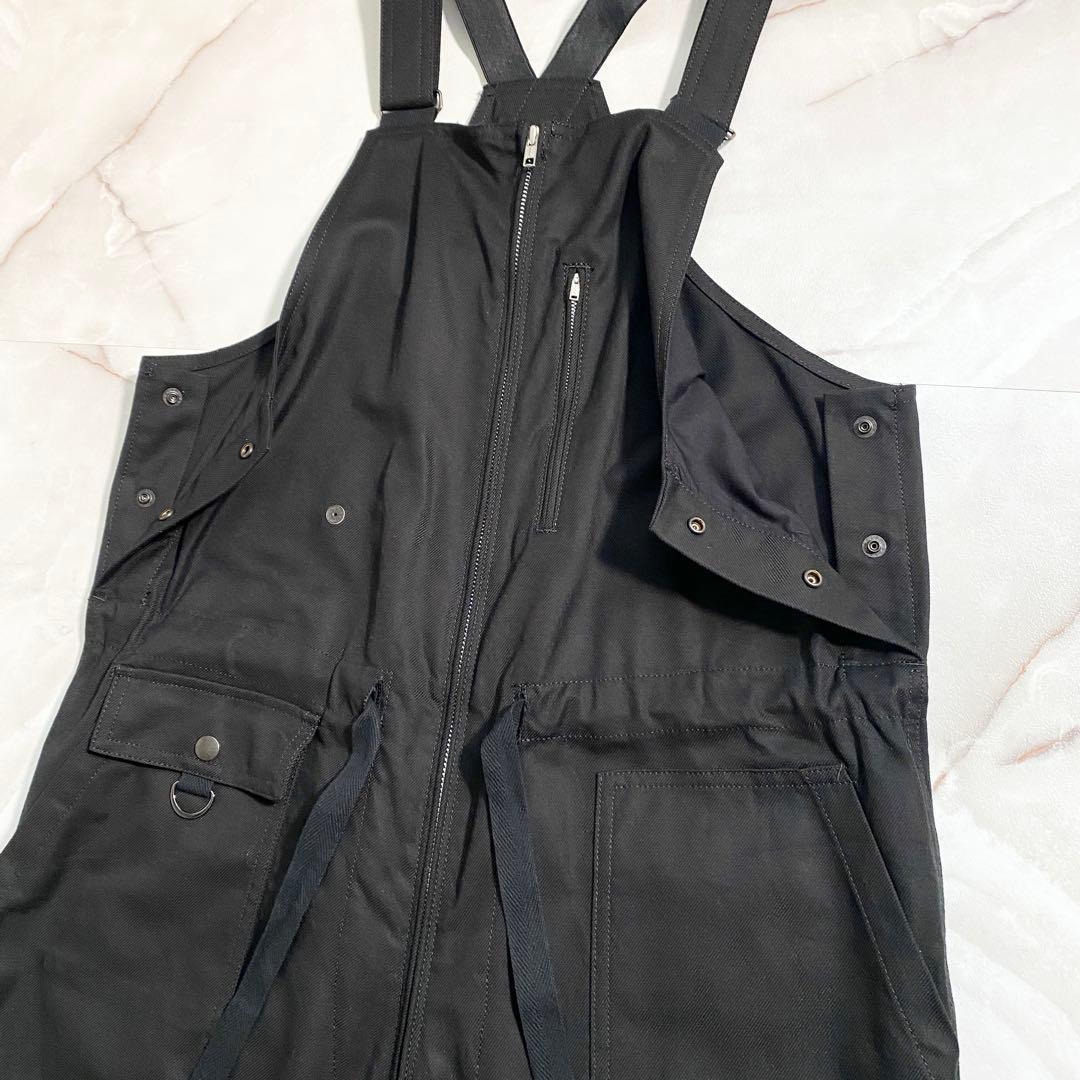 A17460 極美品 サイト 21AWpre オーバーオール 黒3