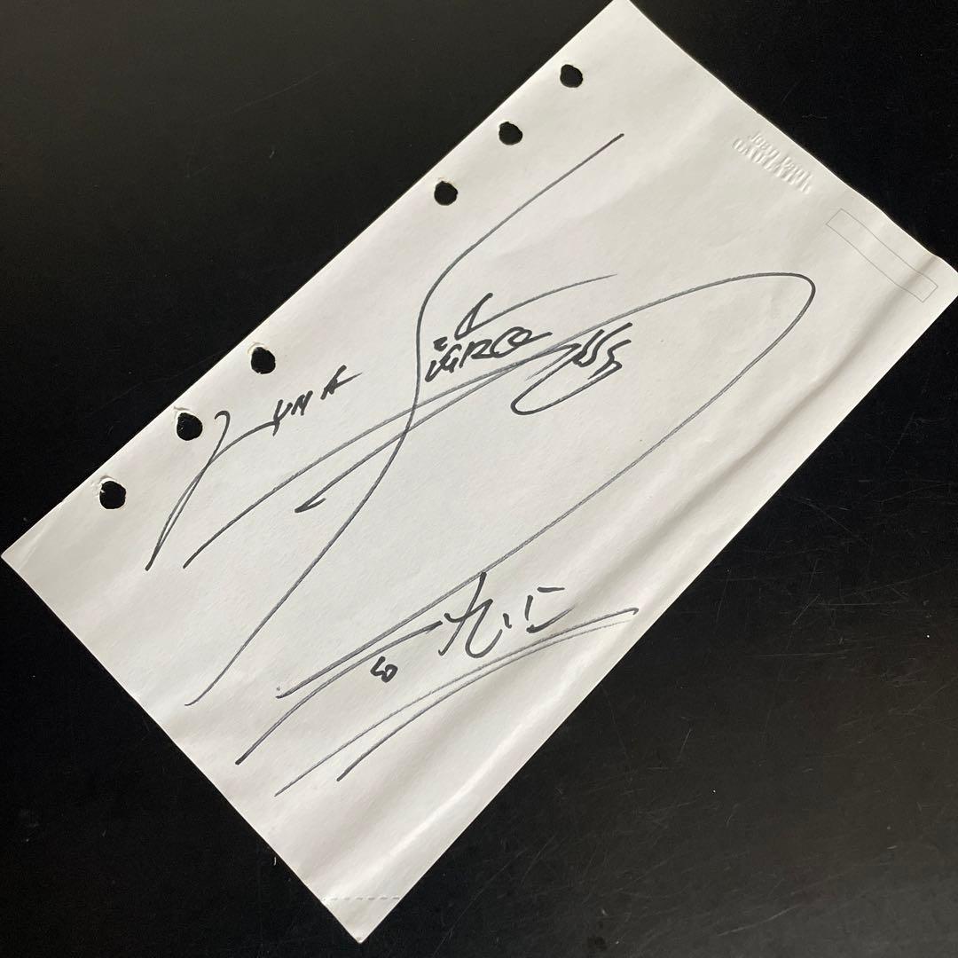 LUNA SEA SUGIZO 直筆サイン - メルカリ