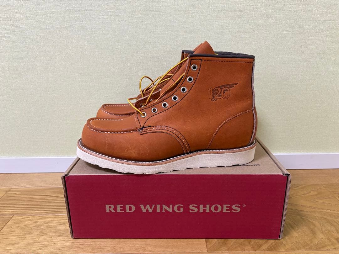 レッドウィング REDWING 875 アイリッシュセッター 120周年刻印 - メルカリ