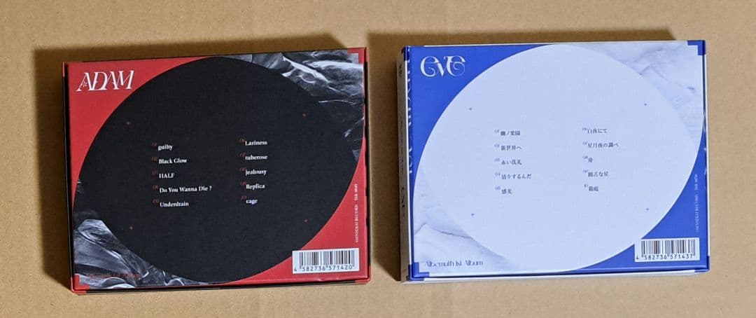 Albemuth (存流&明透)】1st Album「ADAM」&「eve」