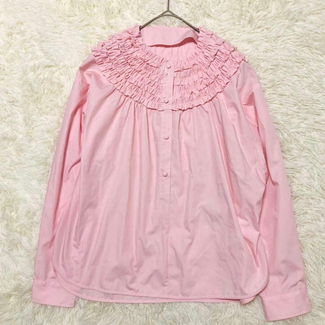 【新品】ロージーモンスター　ミニフリルブラウス　ピンク 3059002069864136_01_8448w.jpeg