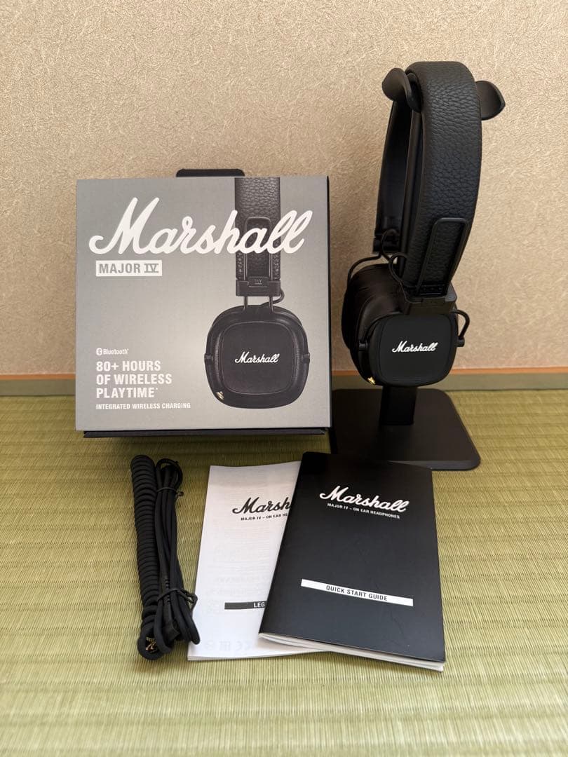 Marshall Major IV ワイヤレスヘッドフォン【美品】 MAJORⅣ – Marshall │ 完実電気株式会社 | KANJITSU DENKI CO.,LTD
