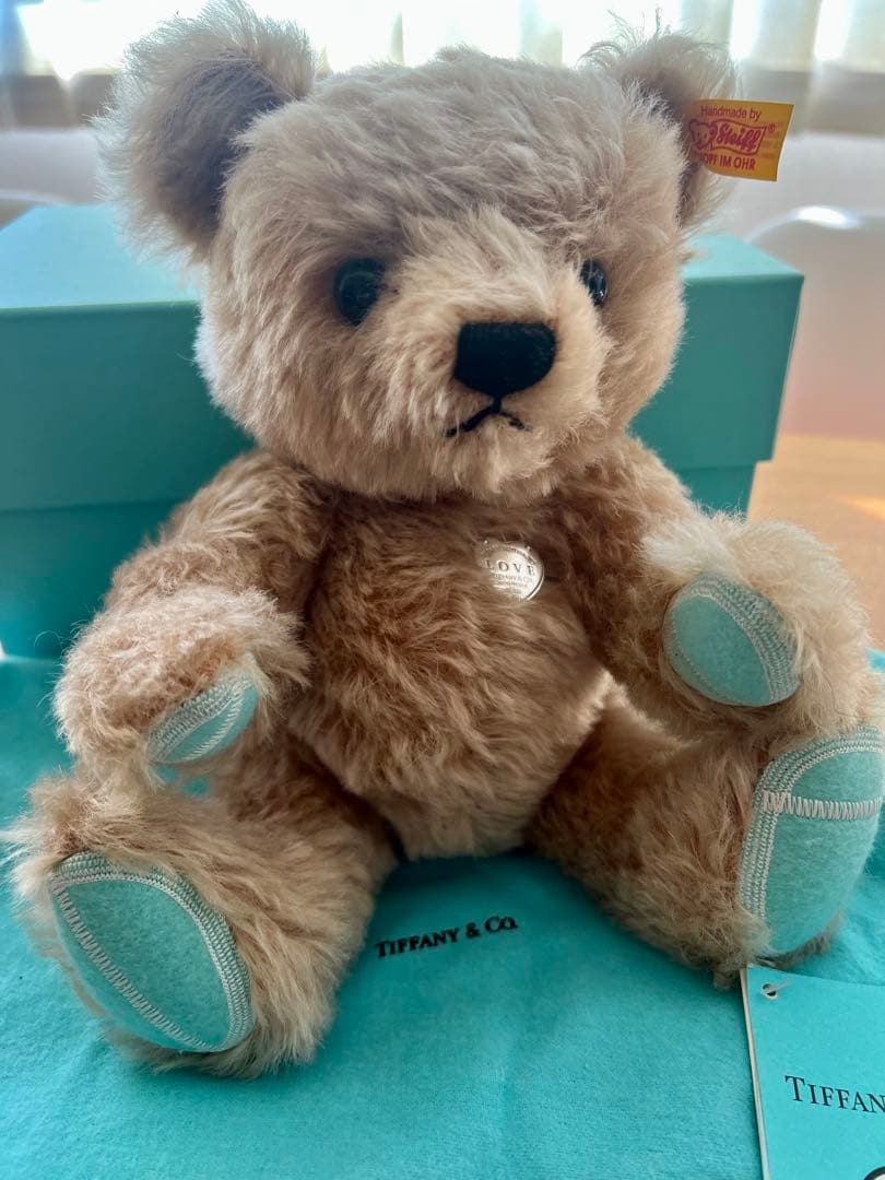 Tiffany & Co. × Steiff ぬいぐるみ TIFFANY X STEIFF Return to Tiffany Love Teddy Bear - Seven Season