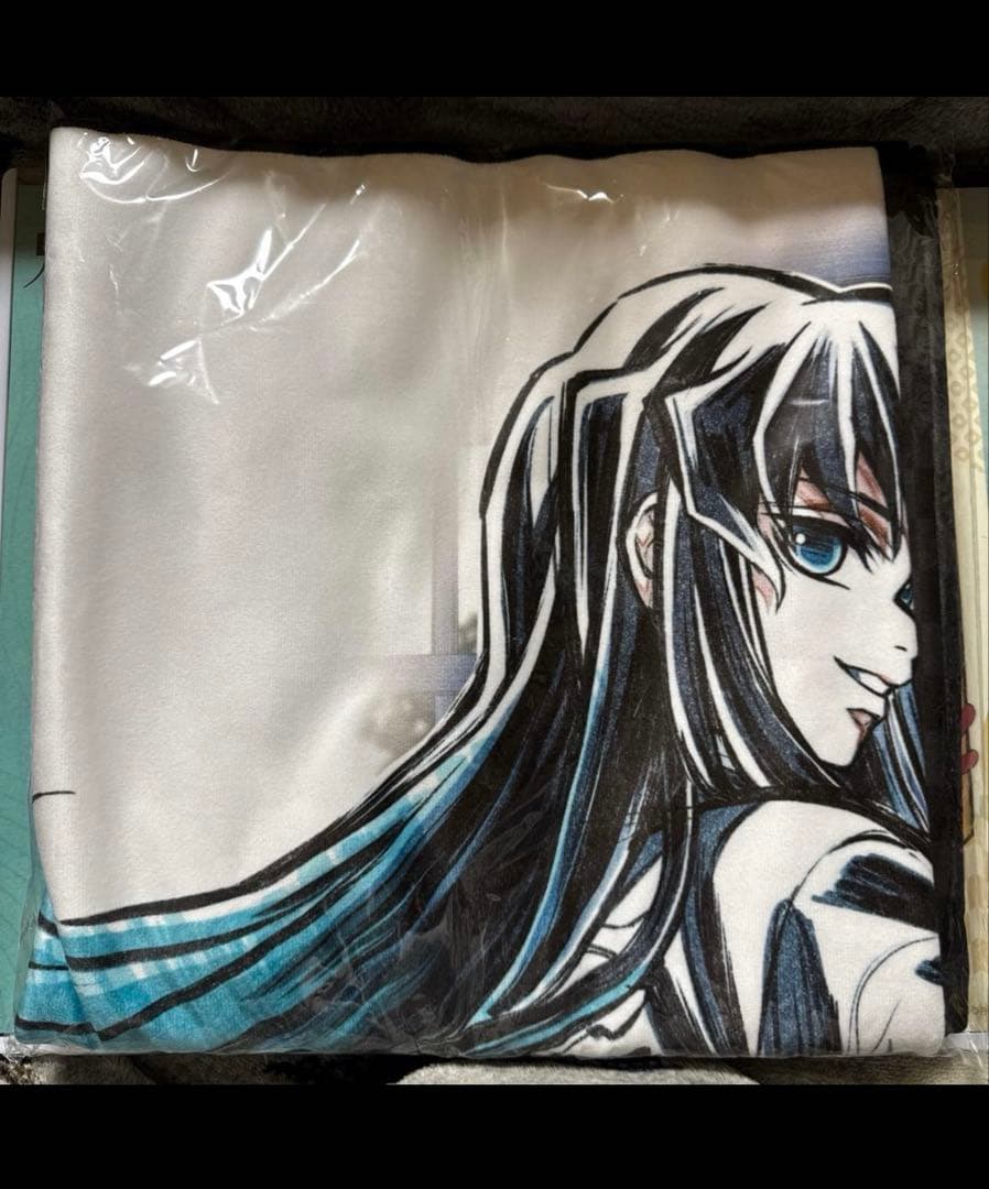鬼滅の刃 柱展 時透 無一郎 描き下ろしイラスト 大判 タオル - メルカリ