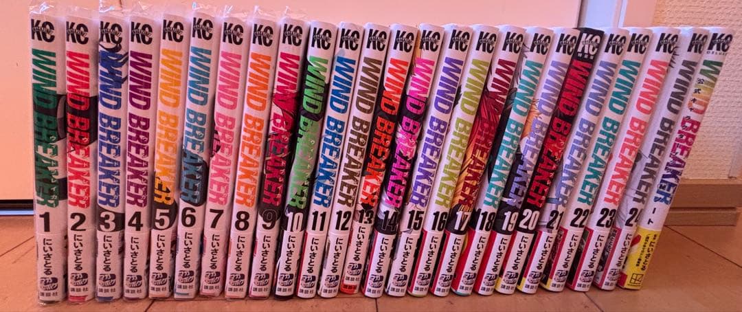 WIND BREAKER ウィンドブレイカー1-24巻、公式キャラクターブック WIND BREAKER 公式キャラクターブック 秘ノート (KCデラックス) | にい