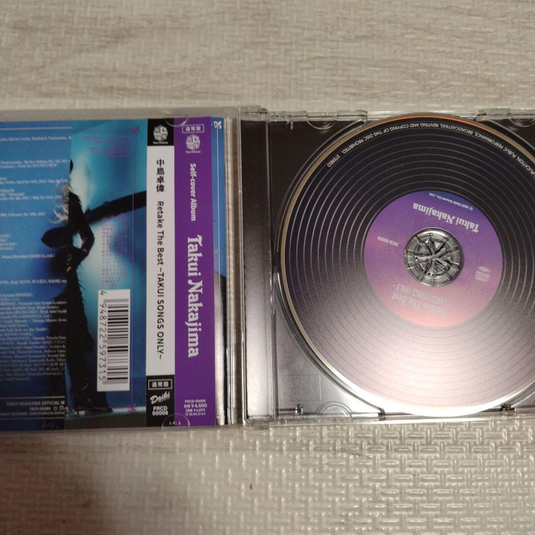 中島卓偉 Retake The Best～TAKUI SONGS ONLY～ - メルカリ
