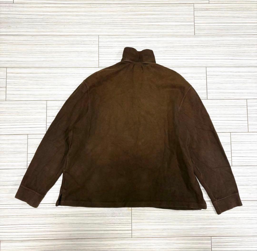 Polo Ralph Lauren ブラウン ハーフジップ ラルフローレン - メルカリ