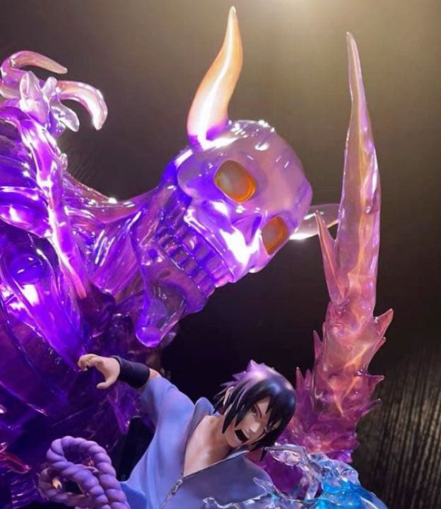 処分値段交渉歓迎うちはサスケフィギュア塗装済みガレージキット樹脂製スタチュー