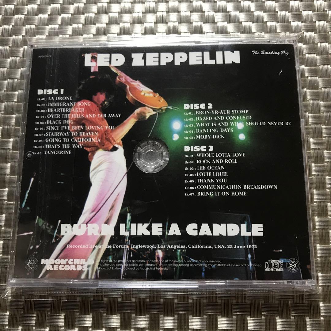 ◆ LED ZEPPELIN《BURN LIKE A CANDLE 》(3CD)