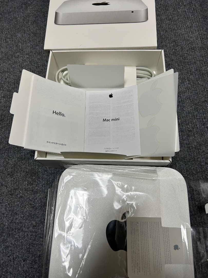 Mac mini Corei7 2.3GHz Dual SSD 付属品完備