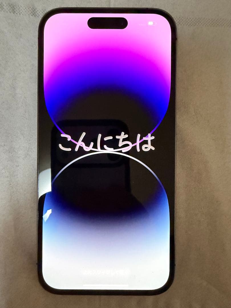 iPhone14pro 128GB紫　正規バッテリー100% Amazon.com: Apple iPhone 14 Pro, 128GB, Deep Purple for GSM