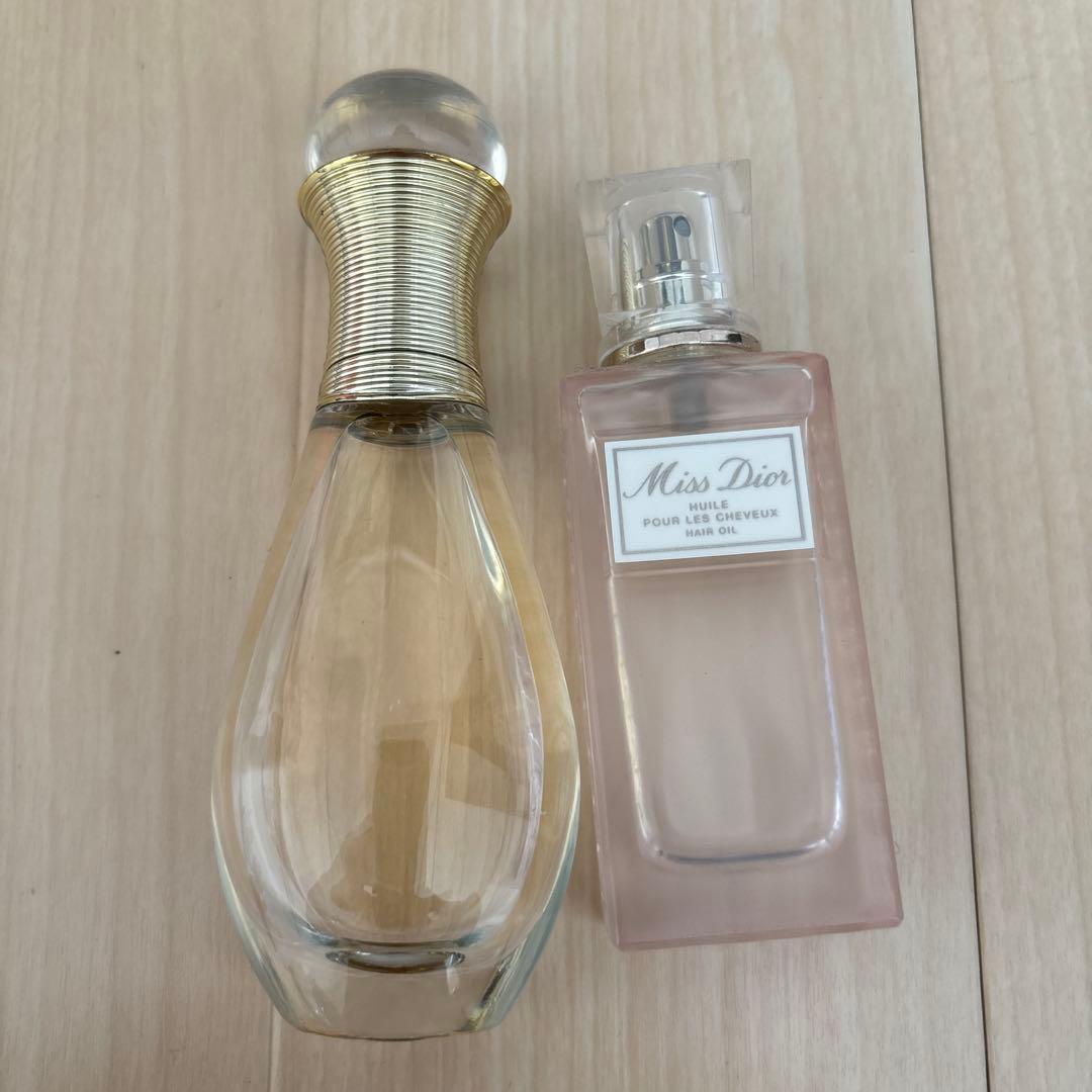 Miss Diorのヘアオイルとジャドールのヘアミストのセット f1786343-ee67-474e-baef-
