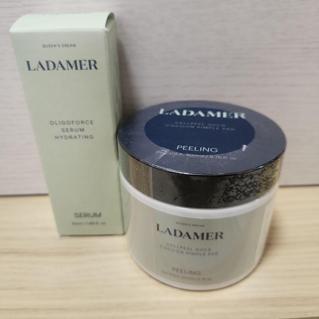 ラダメールOFセラムハイドレーティング　ピールパッド　セット LADAMER ラダメール ピーリングパッド+セラムSET | head CONCIERGE